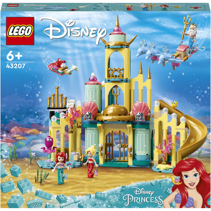 LEGO® Disney - Palatul subacvatic al lui Ariel 43207, 498 piese