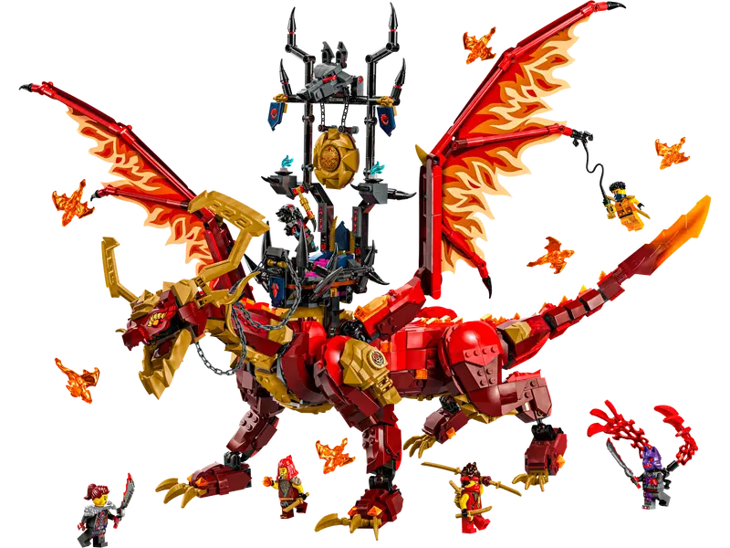 LEGO® NINJAGO® – Dragonul-sursă al mișcării