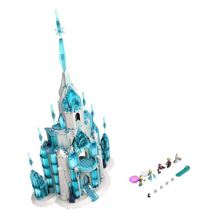 LEGO Disney Princess - Castelul de gheata 43197, 1709 piese