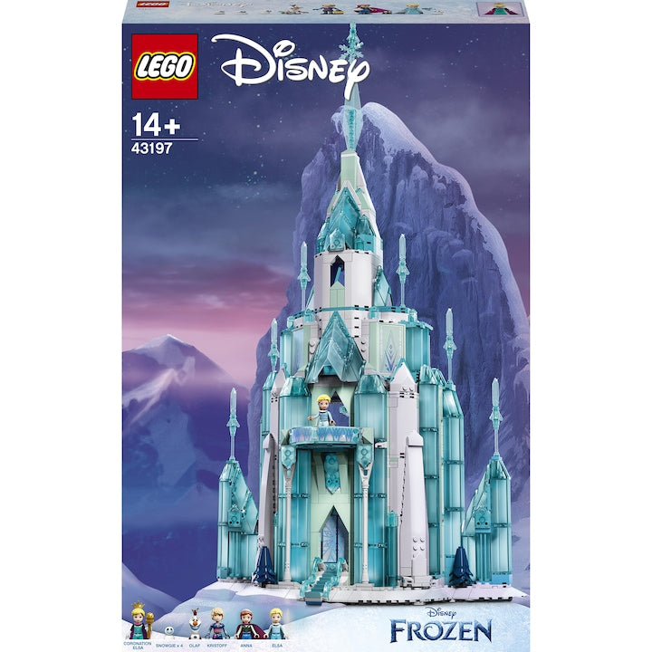 LEGO Disney Princess - Castelul de gheata 43197, 1709 piese