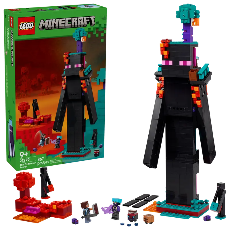 LEGO® Minecraft™ – Turnul Enderman