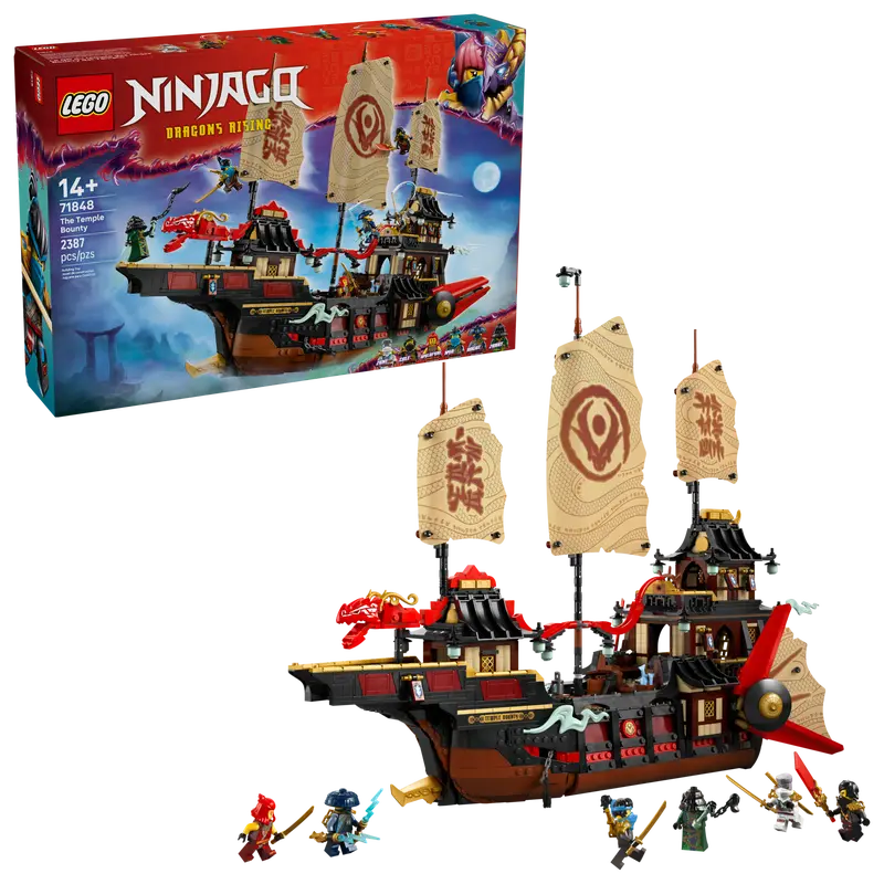 LEGO® NINJAGO® – Nava Bounty a Templului