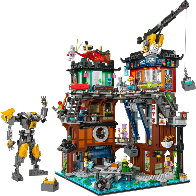 LEGO® NINJAGO® – Ateliere în orașul NINJAGO®