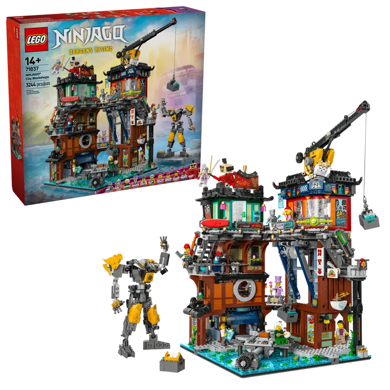 LEGO® NINJAGO® – Ateliere în orașul NINJAGO®