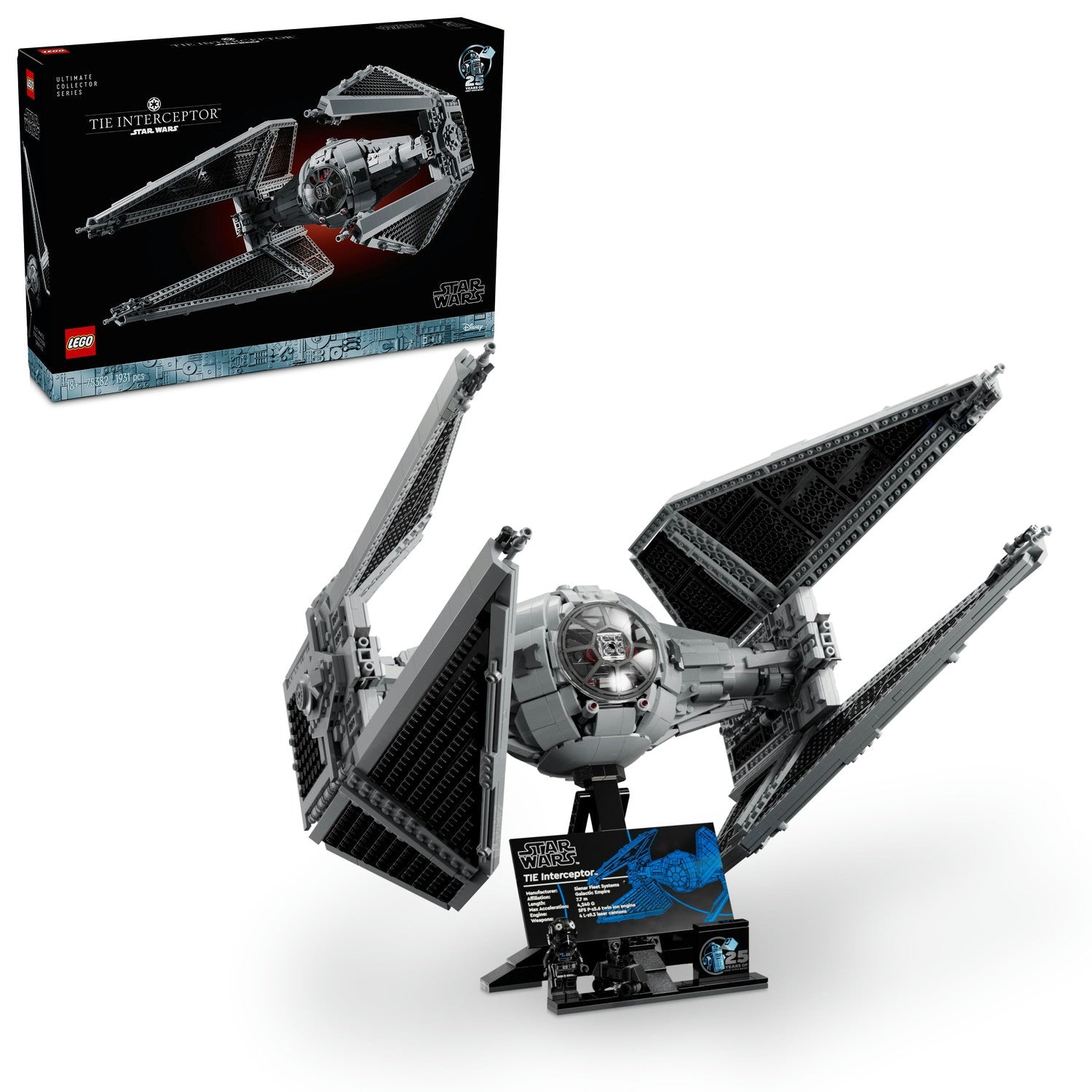 LEGO Star Wars: Interceptor TIE 75382, 18 ani+, 1931 piese